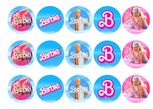 Edible barbie movie cake - edible,