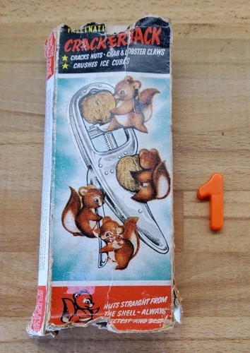 Vintage crackerjack nut - crackerjack,