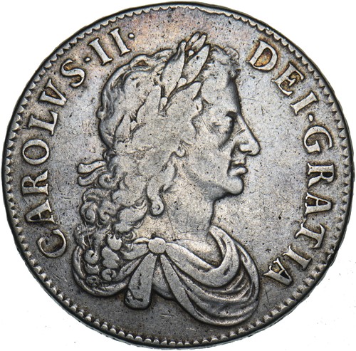 1671 crown charles ii - crown,