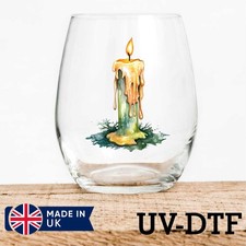 Candle 8pcs dtf - 8pcs, stickers