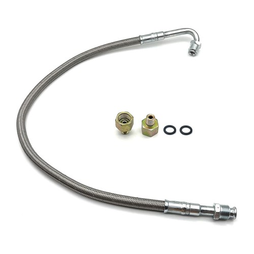 Turbo oil feed - oil, tube