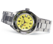 BRAND NEW VOSTOK KOMANDIRSKIE AUTOMATIC WATCH. UK STOCK. 200M WR. 650855