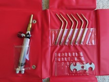 VINTAGE BOC SAFFIRE LIGHTWEIGHT OXY ACETYLENE WELDING TORCH SET