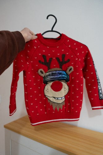 Kids boys knitted christmas - knitted,