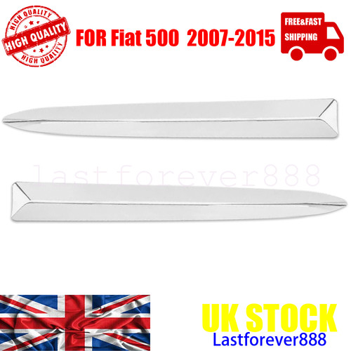 Chrome pair front bumper upper - front,