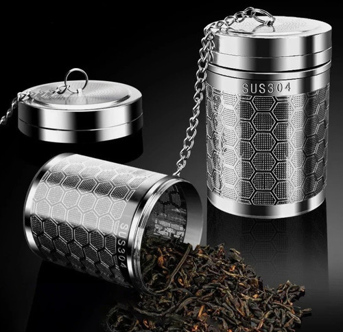 Stainless steel tea infuser - steel,