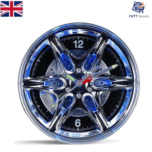 Led neon effect car wheel - led,