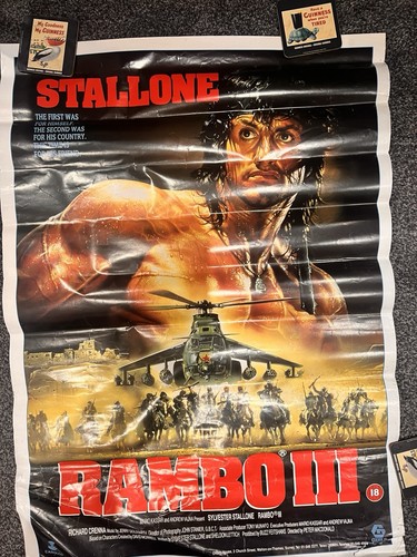 Rare vintage rambo iii 3 - rare,