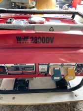 Wolf 2800DV  Petrol 4-stroke generator 2.2kw