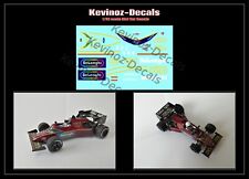 1/32 Scale Decals for F1