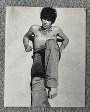 Keith Richards / The Rolling Stones - Magazine Picture / Mini-Poster - RARE