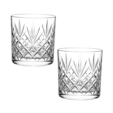 Whiskey Glass Set of 2 Crystal