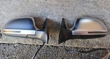 Audi S6/RS6 C6 4F Genuine Aluminium Exterior Auto Dim Folding L/R Wing Mirrors