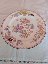 Antique Minton Bone China Pink Cuckoo salad/desert Plate 9"