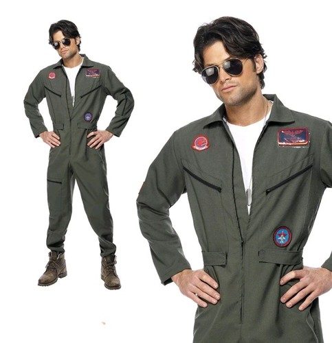 Smiffys mens top gun - gun, costume