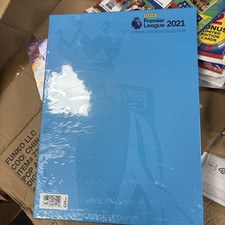 Official Panini Premier League Sticker Collection 2021 Hardback Album  & 2 Packs