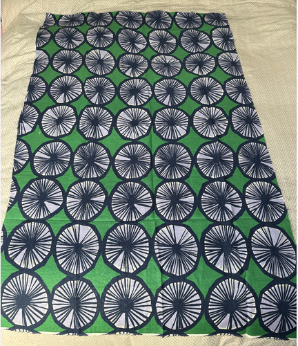 Marimekko fabric blue green - marimekko,