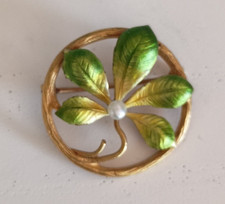 Antique Krementz & Co. Brooch