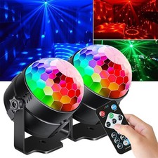 2X Magic Ball Light LED RGB