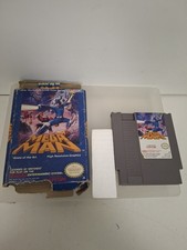 BOXED MEGAMAN NINTENDO NES GAME NO MANUAL & POLY BLOCK WORN BOX