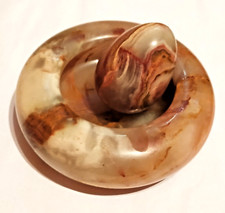 Marble Decor Ashtray & Egg