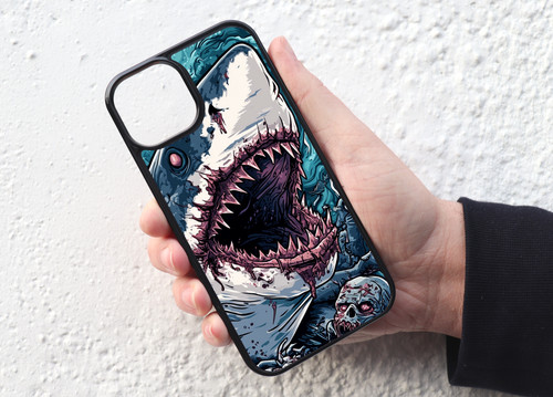 Angry great white - angry,