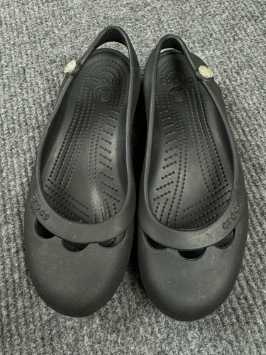 Crocs jayna black slingback - black,