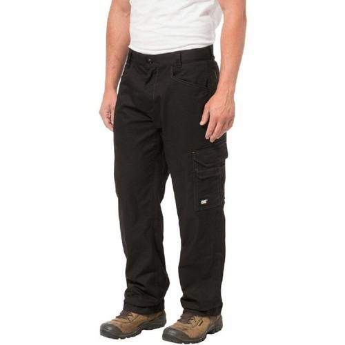 Cat work trousers - trousers, black