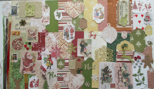 Vintage christmas junk journal - christmas,