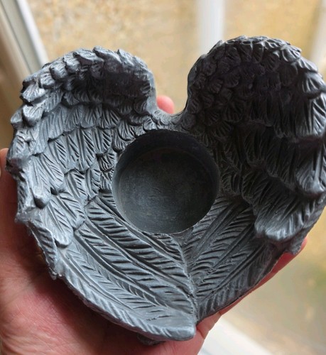 Angel wings tealight - tealight, candle