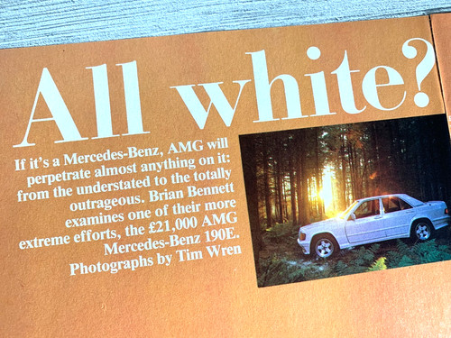 Mercedes 190e amg - 1980s,