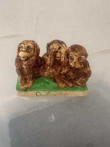 Vintage evil monkeys - evil,