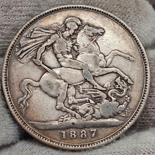 Great britain 1887 silver - great,