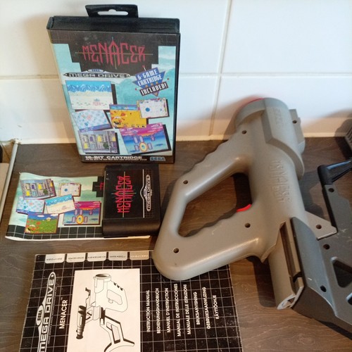 Sega menacer light gun game - light,