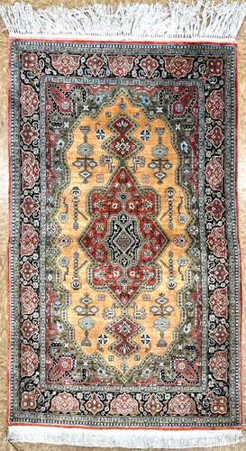 Antique vintage silk oriental - antique,