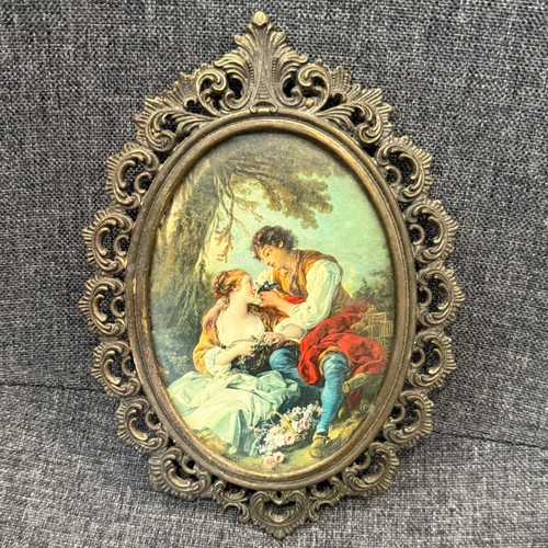 Vtg ornate italian - style, wall