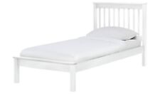 Habitat Aspley Single Wooden Bed Frame White Durable and Stylish Bedroom Decor