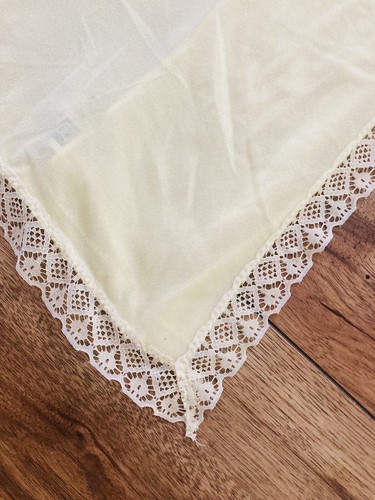 Vintage brushed nylon lace - vintage,