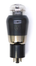 Brimar 6L6G CV1947 Black Glass Valve Tube Used Tested Strong (V35)
