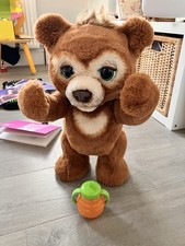 FurReal Cubby the Curious Bear Interactive Plush Toy, Tested & Fully Working!