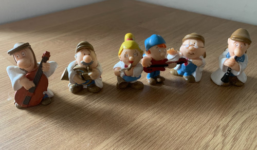 Tetley tea folk figures - tetley,