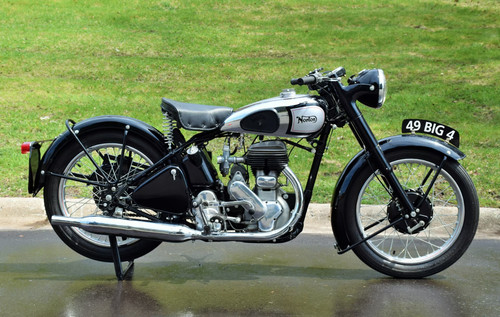 1949 norton big motorcycle - norton,