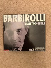 SIR JOHN BARBIROLLI - MAESTRO GENTILE 10 x CD BOX SET IN VERY GOOD CONDITION