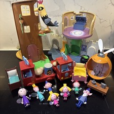Ben & Holly's Little Kingdom bundle Elf Tree Playset & nanny castle room nick jr