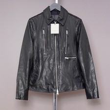 ALL SAINTS Leather Jacket Mens