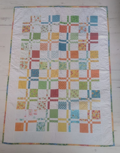 Handmade patchwork quilt crib - handmade,