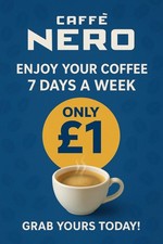 2x Cafe Nero Vouchers [READ DESCRIPTION]