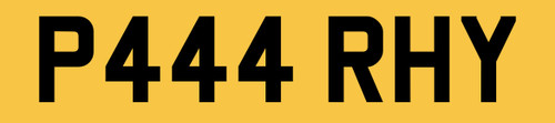 Neat old private dvla - private,