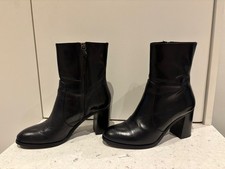 Jigsaw heeled midi boots