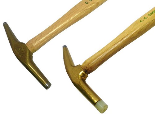 Bronze forged steel head - forged,